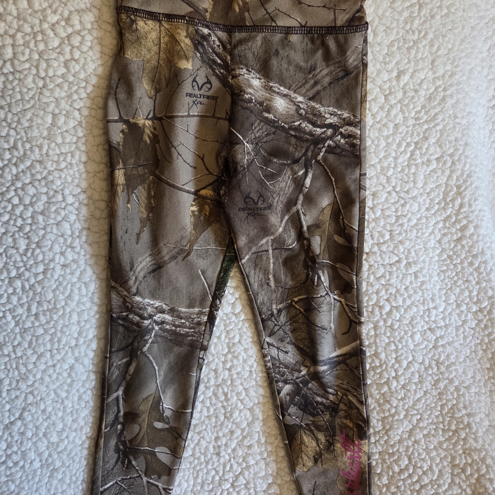 Carhartt Kids Camo Leggings - Brown and Green